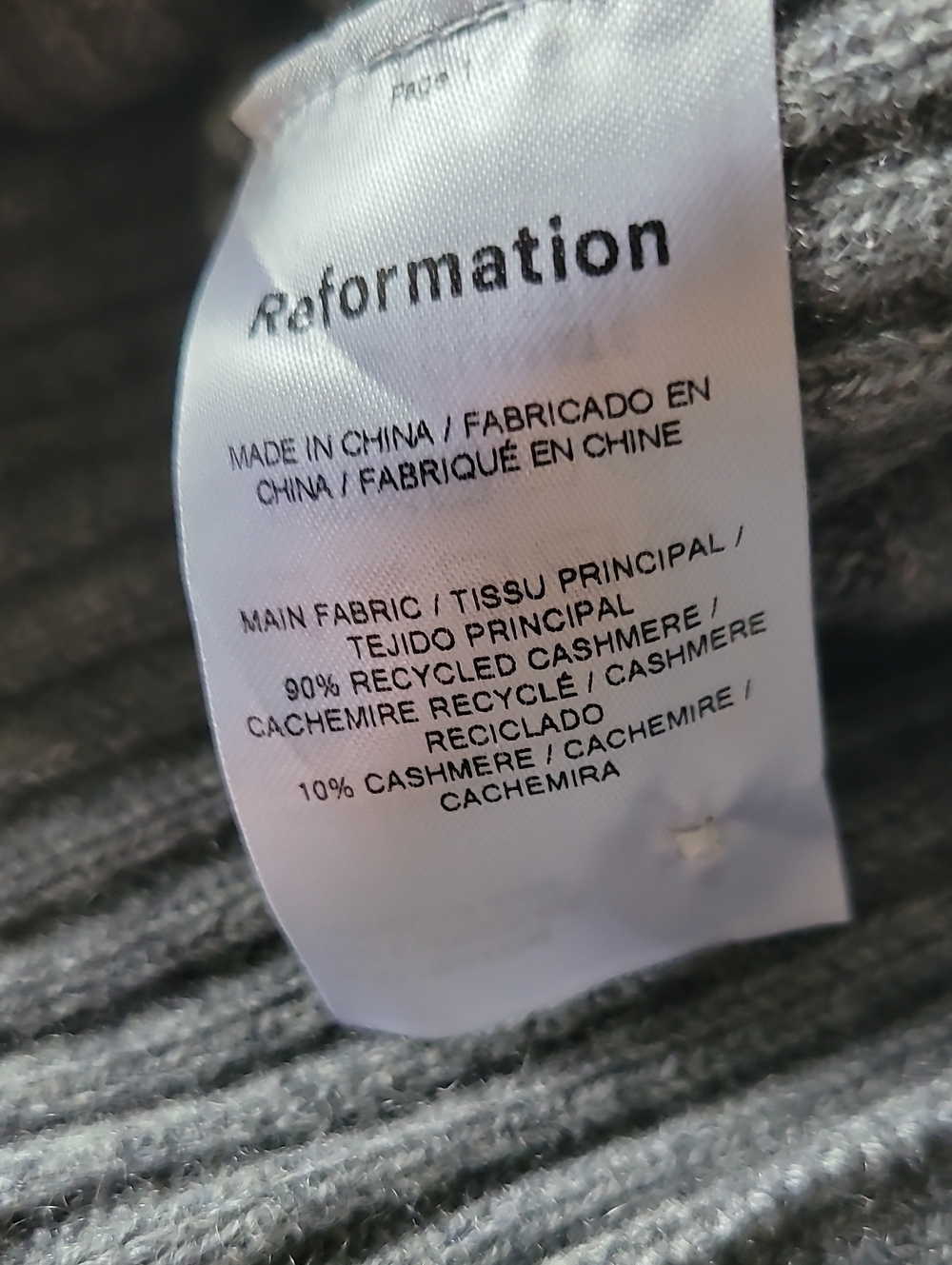 Reformation Fantino Cashmere Cardigan - Picture 10 of 11